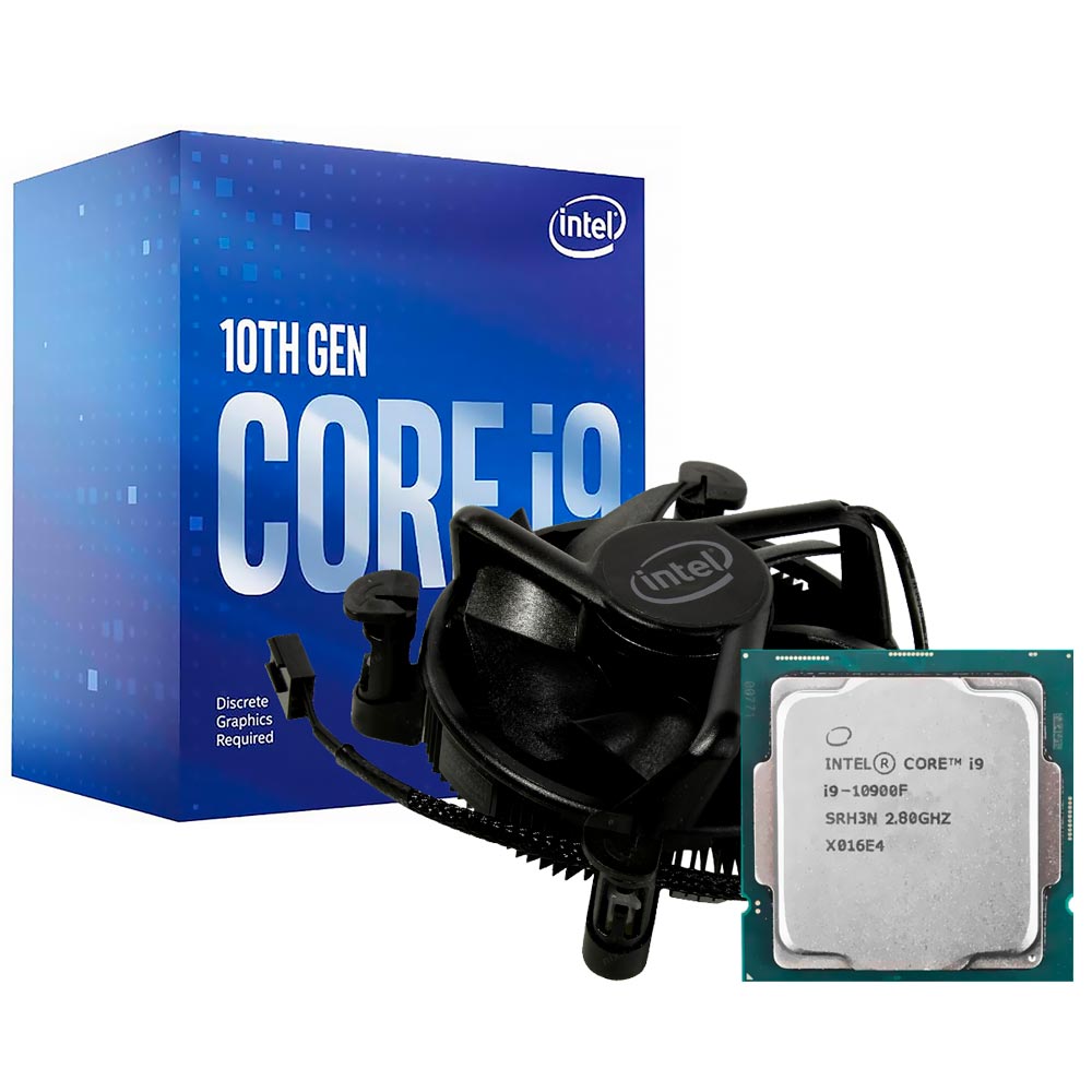 Processador Intel Core i9 10900F Socket LGA 1200 / 2.8GHz / 20MB  