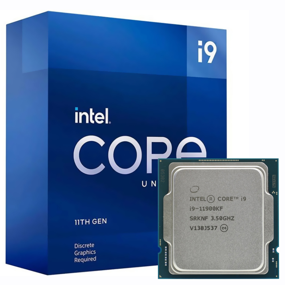 Processador Intel Core i9 11900KF Socket LGA 1200 / 3.5GHz / 16MB 