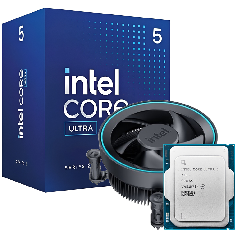 Processador Intel Core Ultra 5 235 Socket LGA 1851 / 24MB