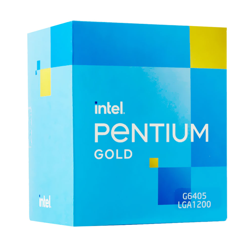 Processador Intel Pentium Gold G6405 Socket LGA 1200 / 4.1GHz / 4MB 