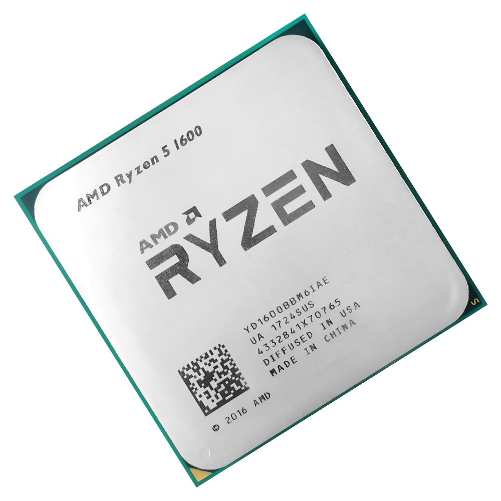 Processador AMD Ryzen 5 1600 Socket AM4 / 3.6GHz / 19MB - OEM