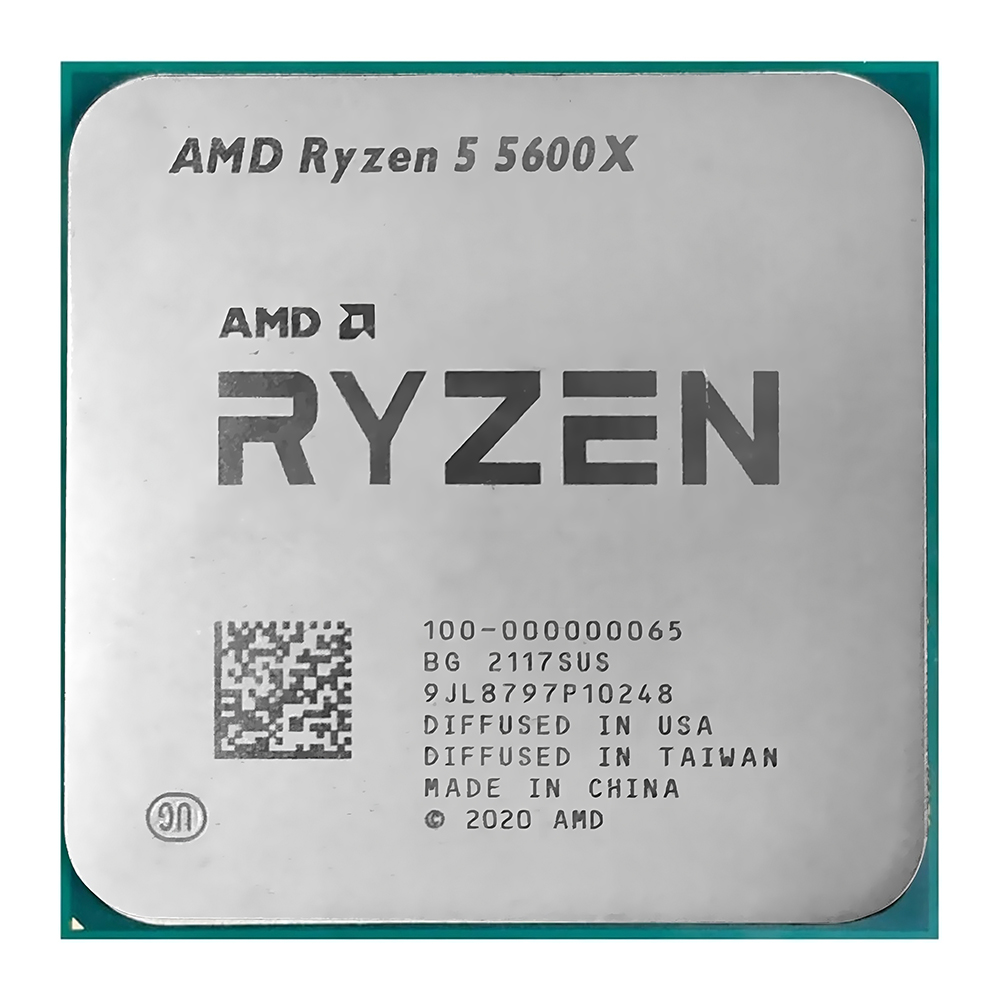 Processador AMD Ryzen 5 5600X Socket AM4 / 4.6GHz / 35MB - OEM no