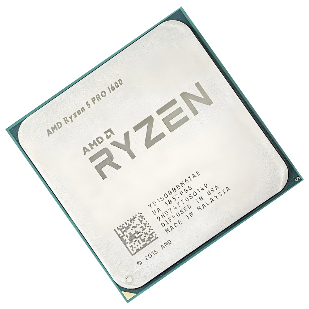 Processador AMD Ryzen 5 Pro 1600 Socket AM4 / 3.6GHz / 19MB - OEM