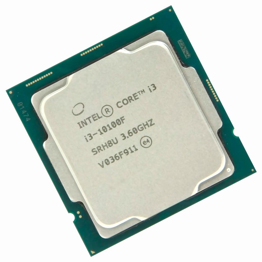 Processador Intel Core i3 10100F Socket LGA 1200 / 3.6GHz / 6MB - OEM