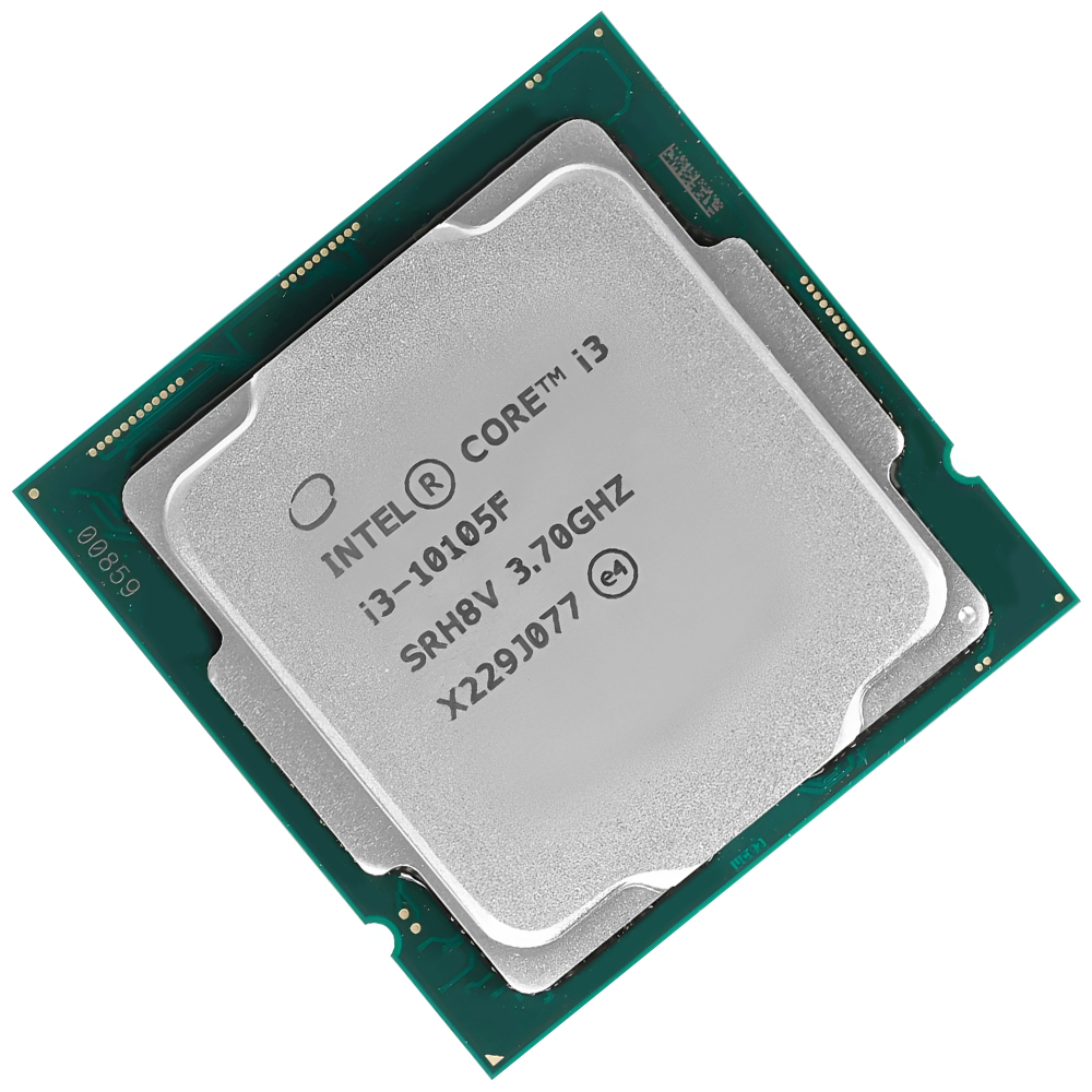 Processador Intel Core i3 10105F Socket LGA 1200 / 3.7GHz / 6MB - OEM