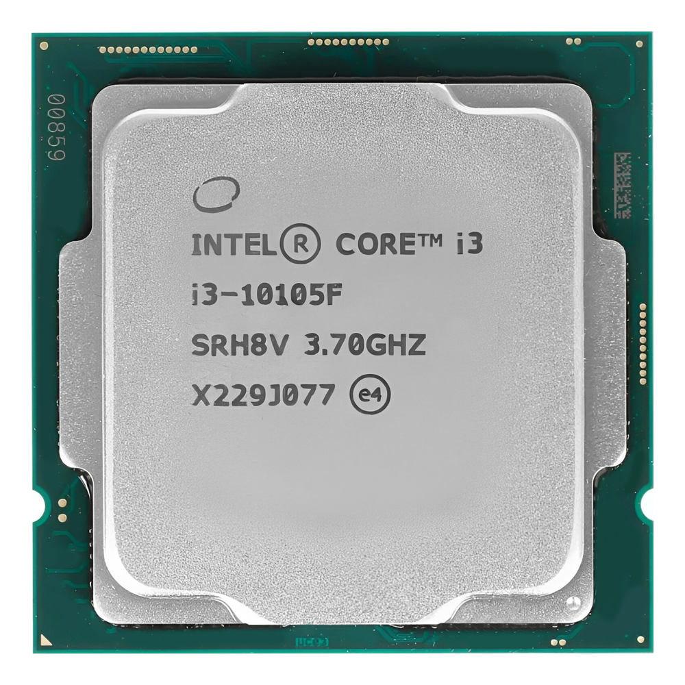 Processador Intel Core i3 10105F Socket LGA 1200 / 3.7GHz / 6MB - OEM