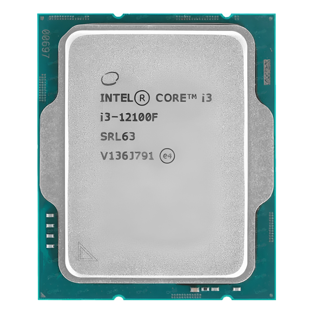Processador Intel Core i3 12100F Socket LGA 1700 / 3.30GHZ / 12MB - OEM