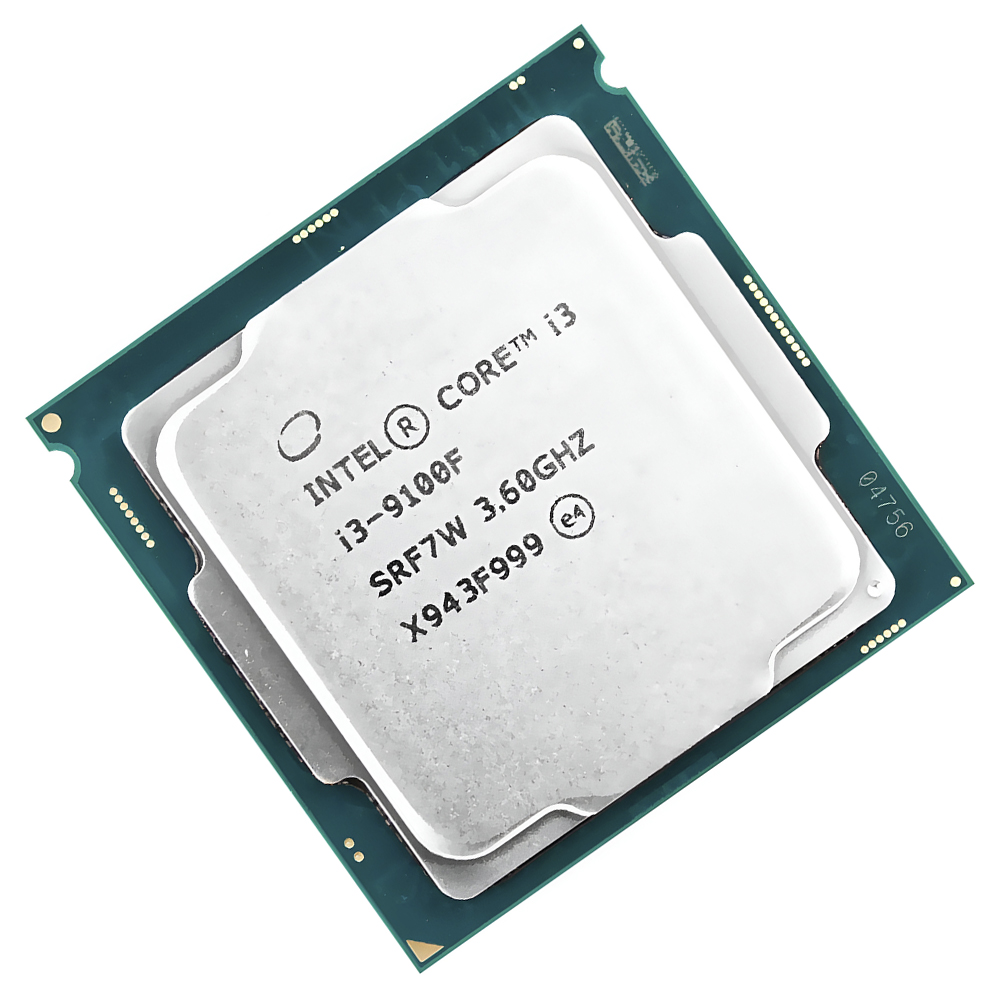 Processador Intel Core i3 9100F Socket LGA 1151 / 3.6GHz / 6MB