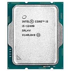 Processador Intel Core i5 12400 Socket LGA 1700 / 2.5GHz / 18MB