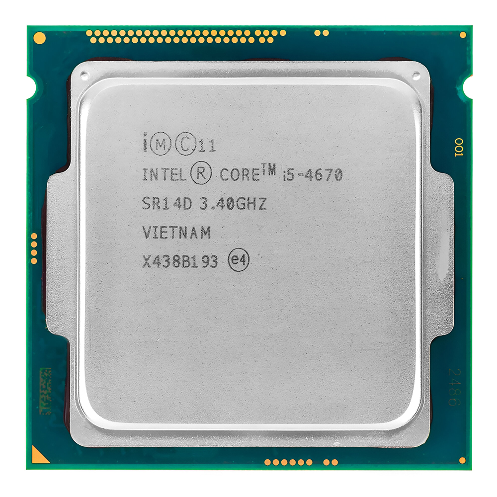 Intel Core i5-4670 ７枚セット Processador Intel Core i5 4670 Socket LGA 1150 / 3.4GHz