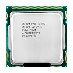 Processador Intel Core i7 870 Socket LGA 1156 / 2.93GHz / 8MB - OEM