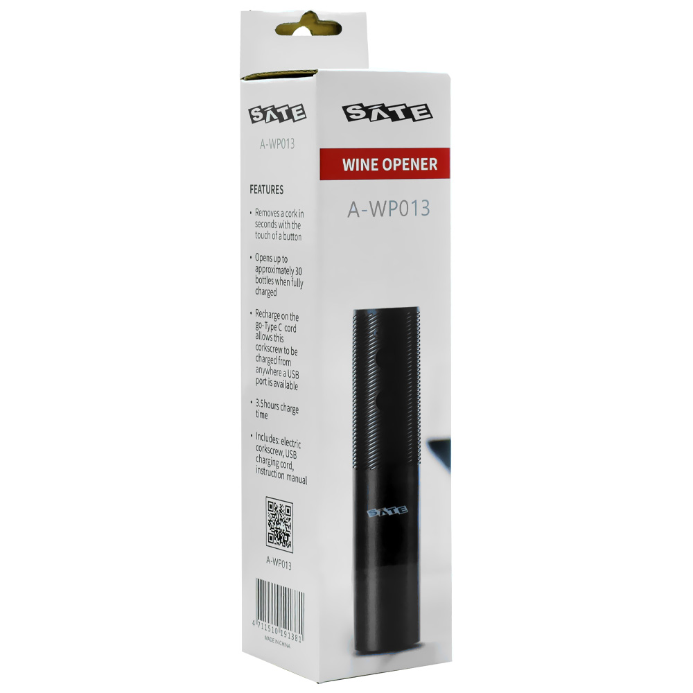 Abridor de Vinho Satellite A-WP013 - Preto