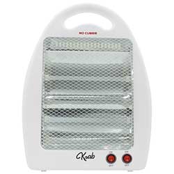Aquecedor Portátil KRAB Cuarzo KBEP800 800W / 220V - Branco