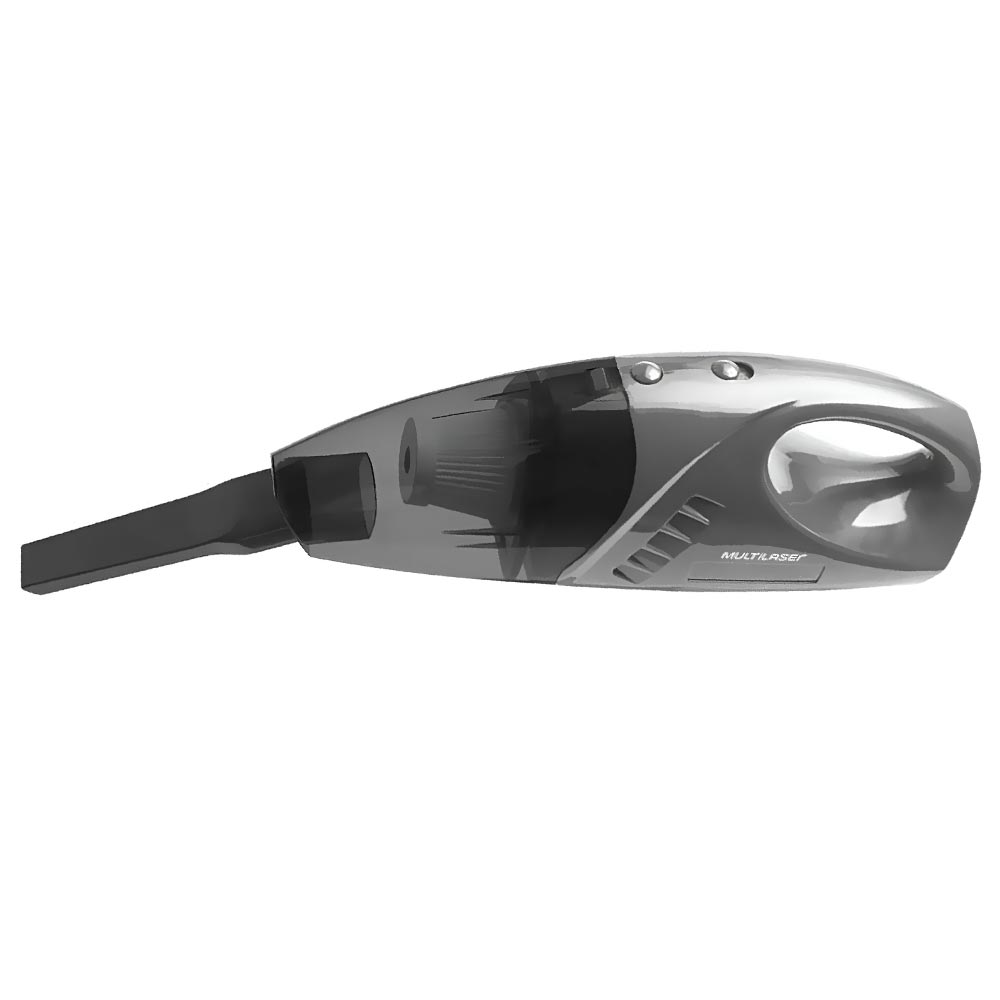 Aspirador Portátil para Carro Multilaser AU614 - Preto - Cinza