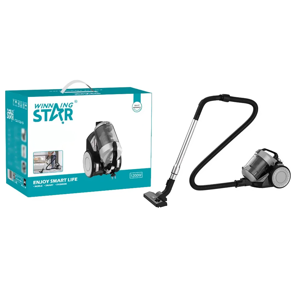 Aspirador Winning Star Vacuum Cleaner ST-5052 / 220V - Preto / Cinza
