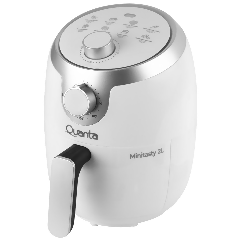 Fritadeira Elétrica Air Fryer Quanta QTAF230 2L / 220V - Branco
