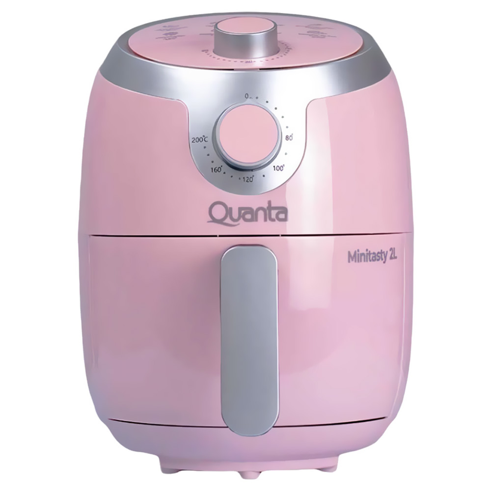 Fritadeira Elétrica Air Fryer Quanta QTAF230 2L / 220V - Rosa