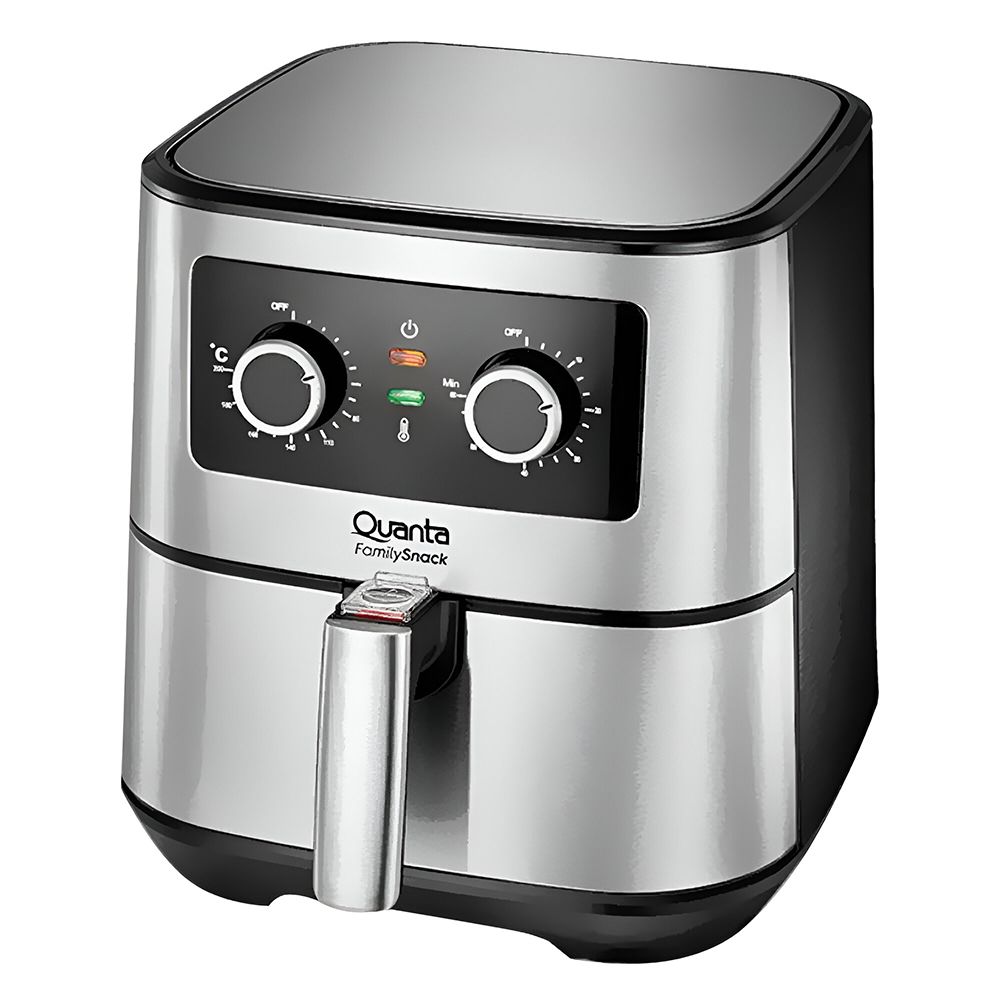 Fritadeira Elétrica Quanta QTAF500 Air Fryer 5.5L / 220V - Prata
