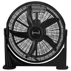 Ventilador de Piso FTX KYT50-7 Rafaga 20" / 220V - Preto