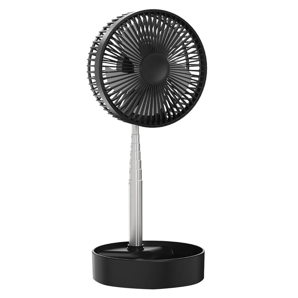 Ventilador Portátil Satellite A-F0824 Recarregável - Preto