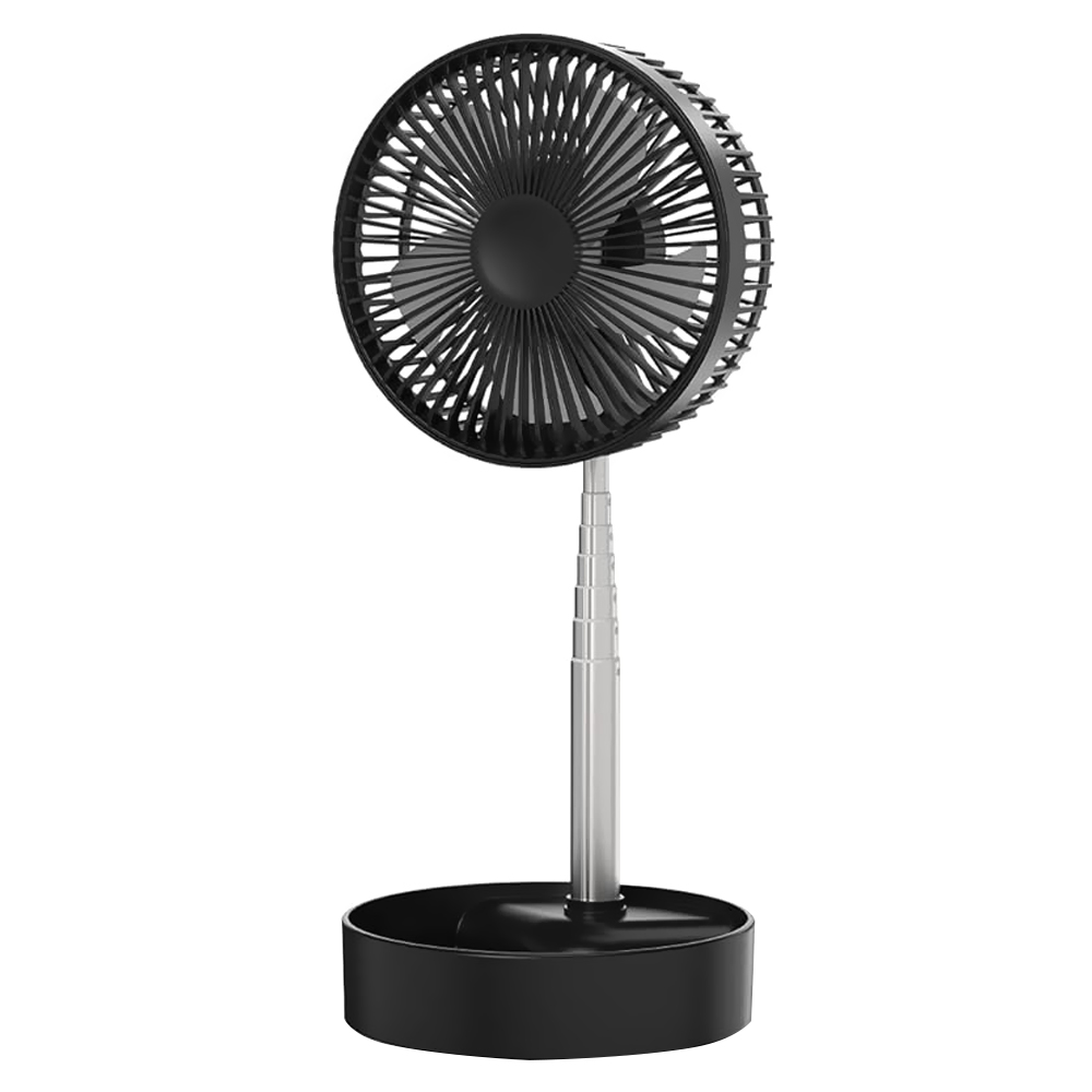 Ventilador Portátil Satellite A-F0824 Recarregável - Preto