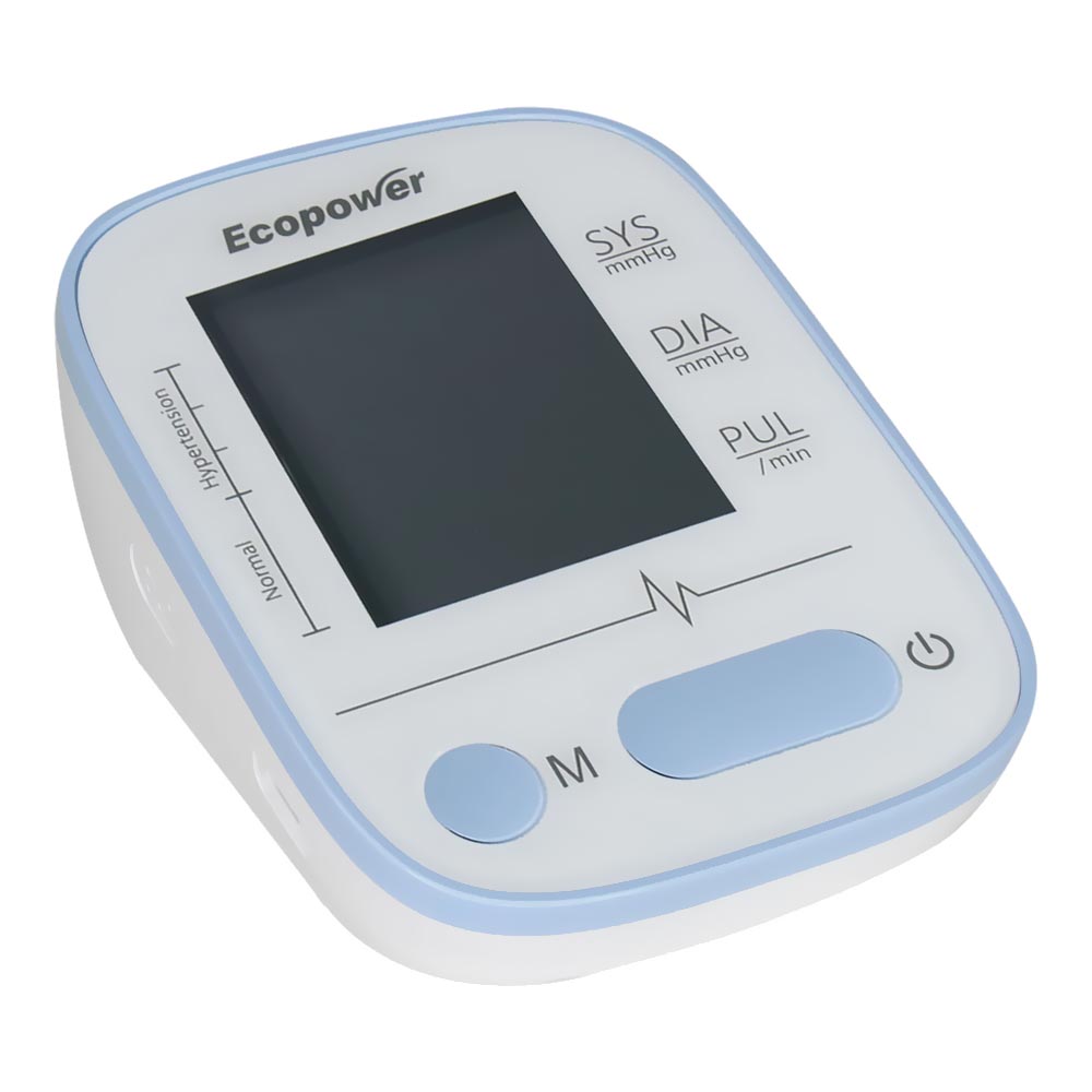 Medidor de Pressão Ecopower EP-2700 Pulso - Branco / Azul