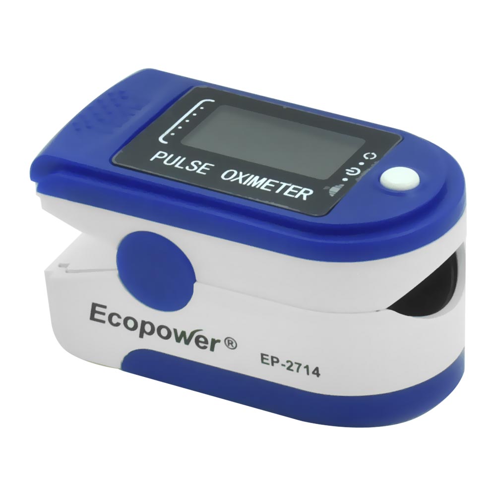 Oxímetro de Pulso Ecopower EP-2714 Dedo - Azul