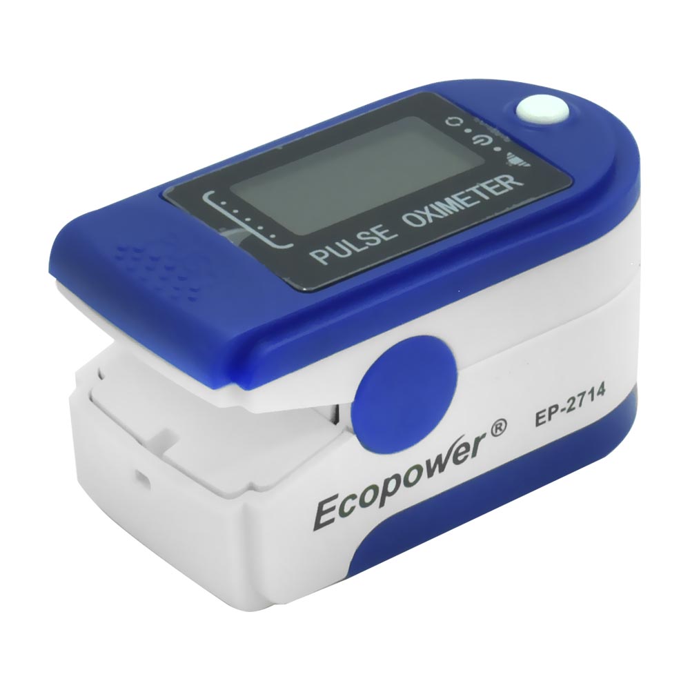 Oxímetro de Pulso Ecopower EP-2714 Dedo - Azul