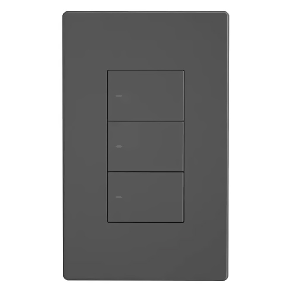 Interruptor Sonoff M5-3C-120 Wifi / Smart / Alexa / Ok Google - Cinza