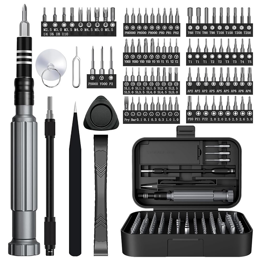 Kit de Ferramentas Satellite A-KS150 Precision Screwdriver Set - Preto