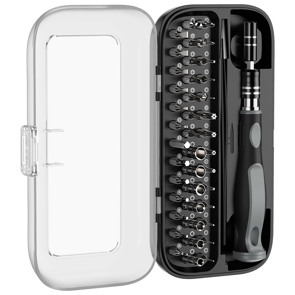 Kit de Ferramentas Satellite A-KS48 Precision Screwdriver Set - Transparente