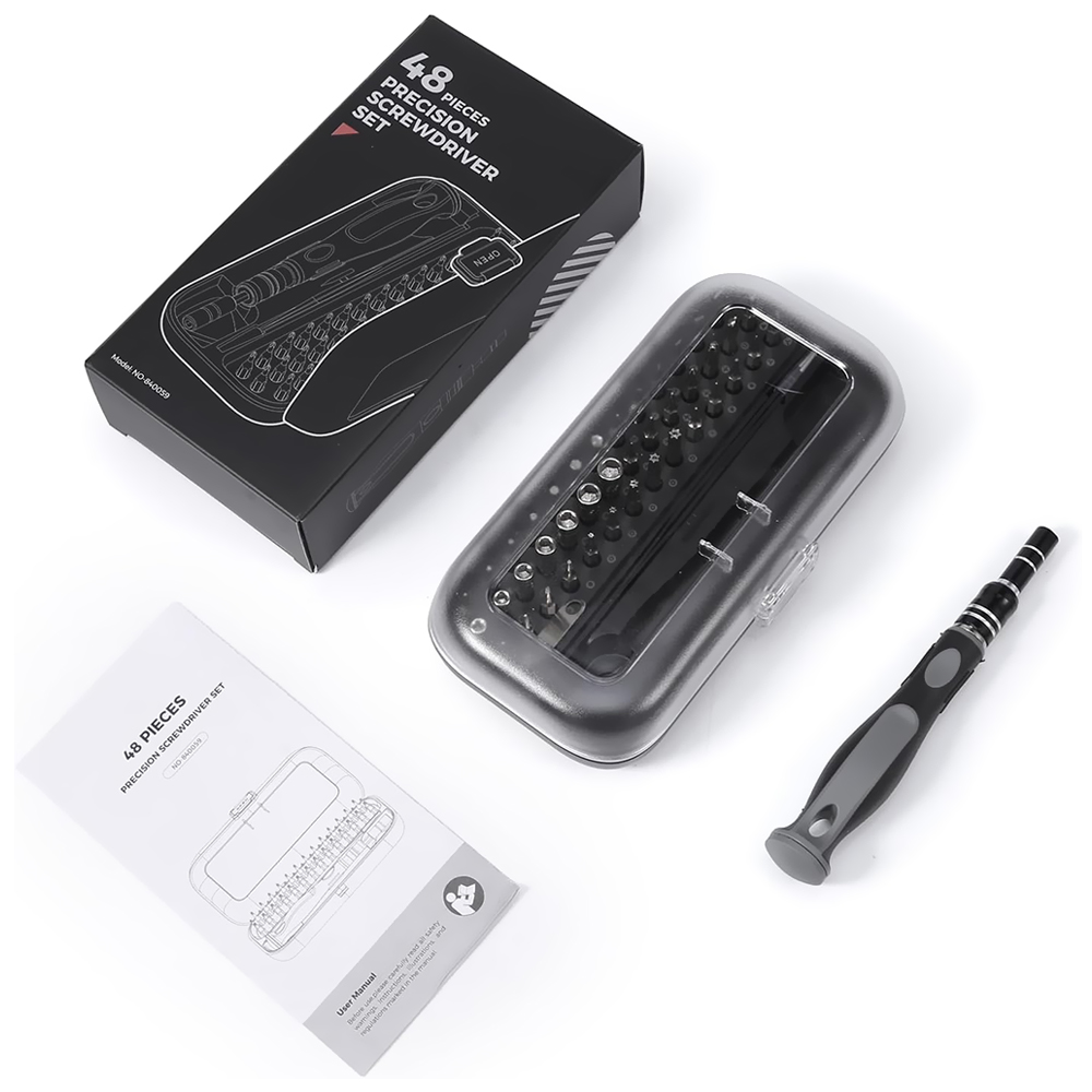 Kit de Ferramentas Satellite A-KS48 Precision Screwdriver Set - Transparente