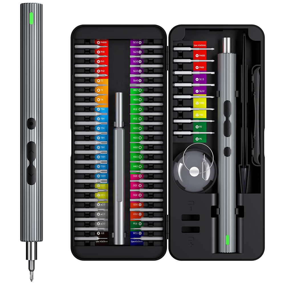 Kit de Ferramentas Satellite A-KS58 Precision Screwdriver Set - Preto