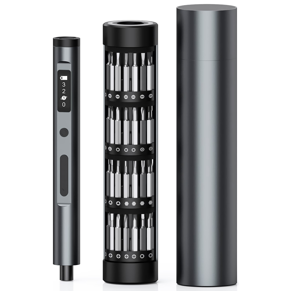 Kit de Ferramentas Satellite A-KS62 Precision Screwdriver Set - Cinza