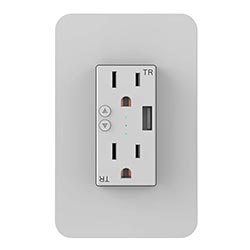 Tomada de Parede Nexxt NHE-W100 Smart Wifi / Alexa / Ok Google - Branco