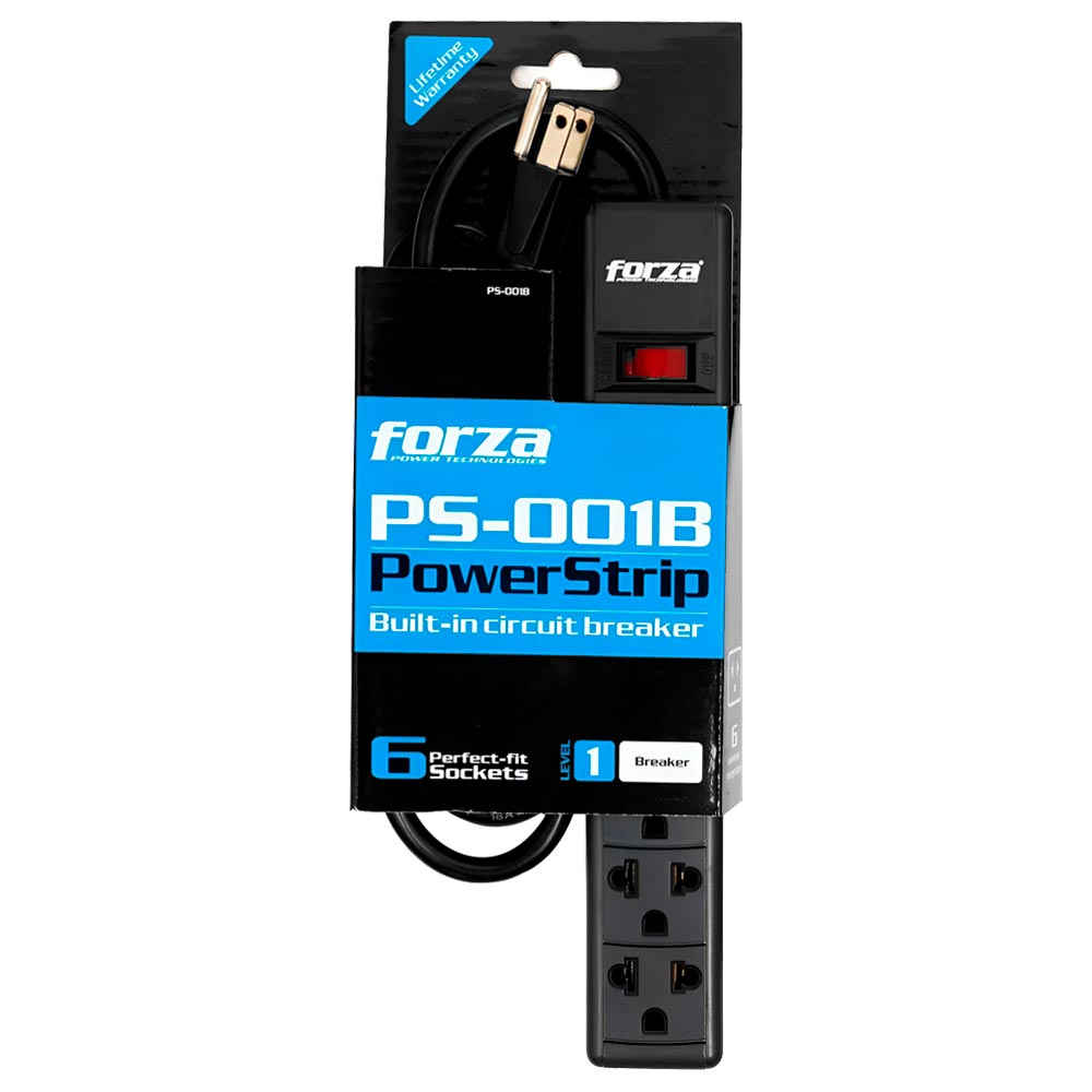 Filtro de Linha Forza PS-001B 6 Tomadas