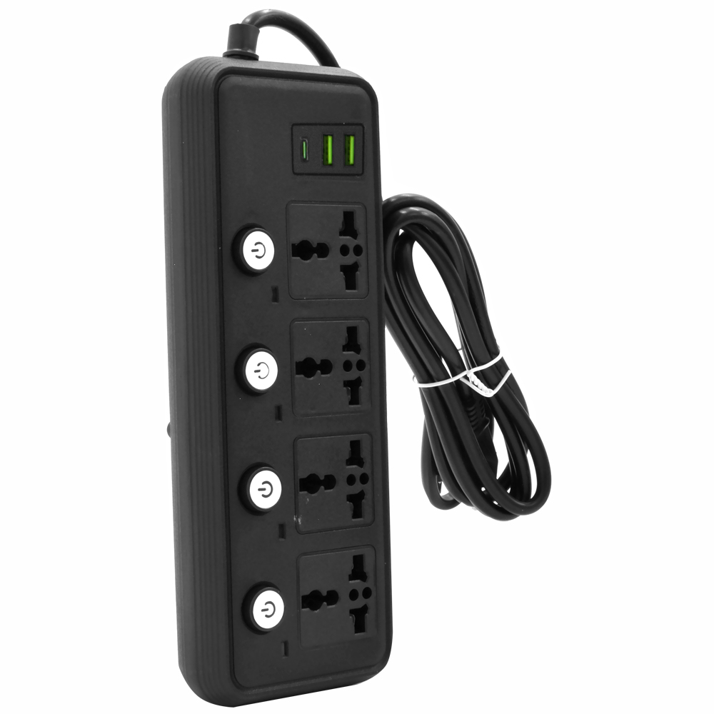 Filtro de Linha Satellite A-R242U 4 Tomadas / 2 USB / USB-C / 2M