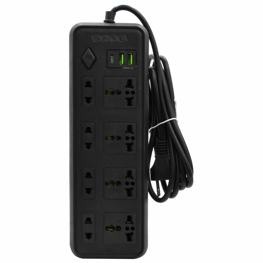 Filtro de Linha Satellite A-R282U 8 Tomadas / 2 USB / USB-C / 2M
