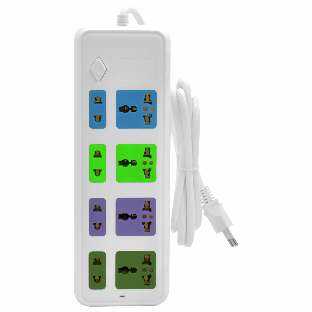 Filtro de Linha Satellite A-R382W 8 Tomadas / 2M no Paraguai