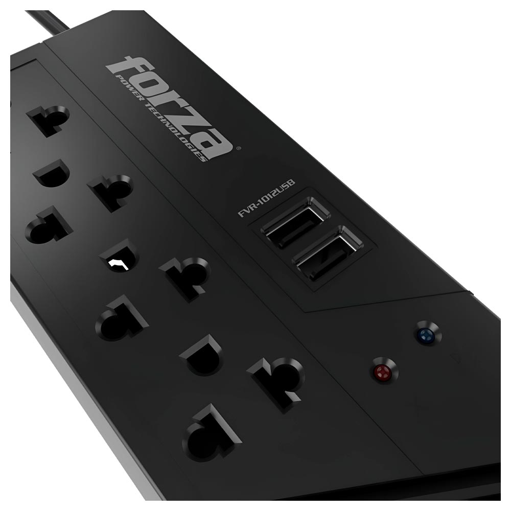 Filtro Regulador Forza FVR-1012USB 1000VA / 500W - 220V