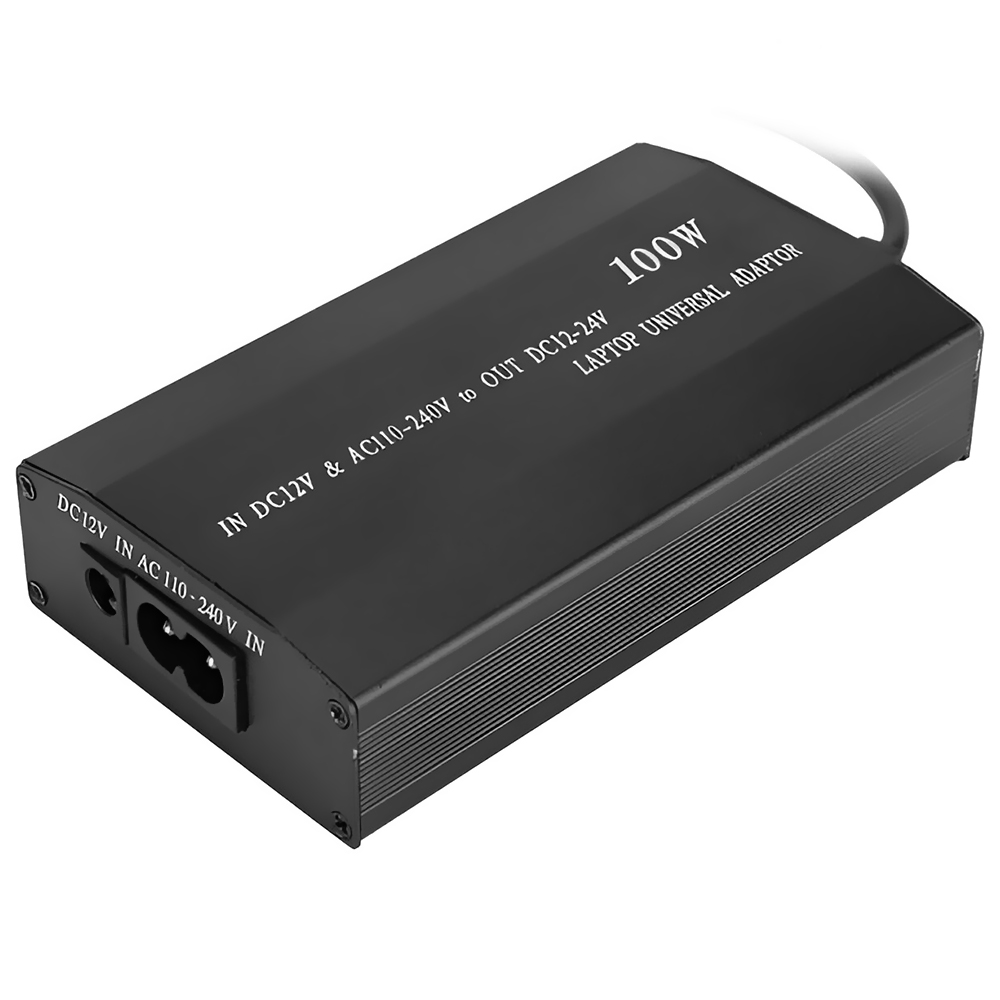 Fonte Universal para Notebook Microfins HR1009 100W / 110-202V - Preto