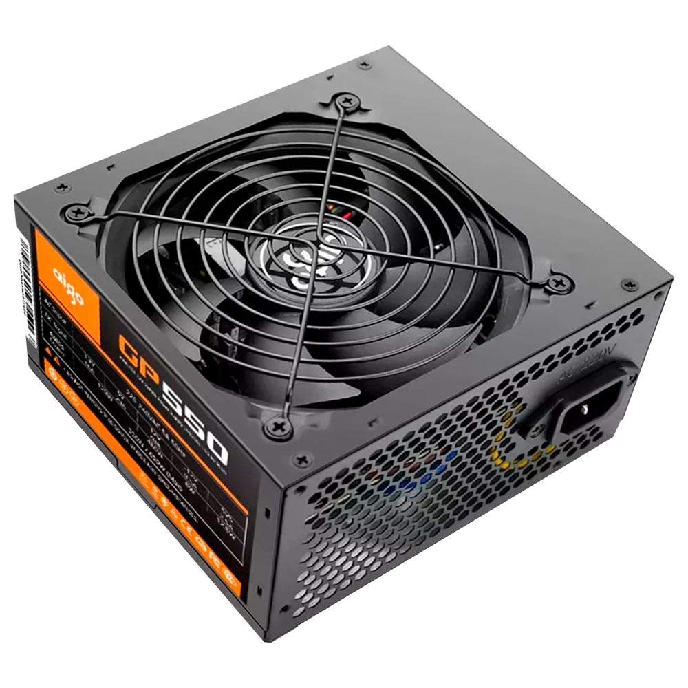 Fonte de Alimentação Aigo GP550 550W ATX / Não Modular / 80 Plus Bronze