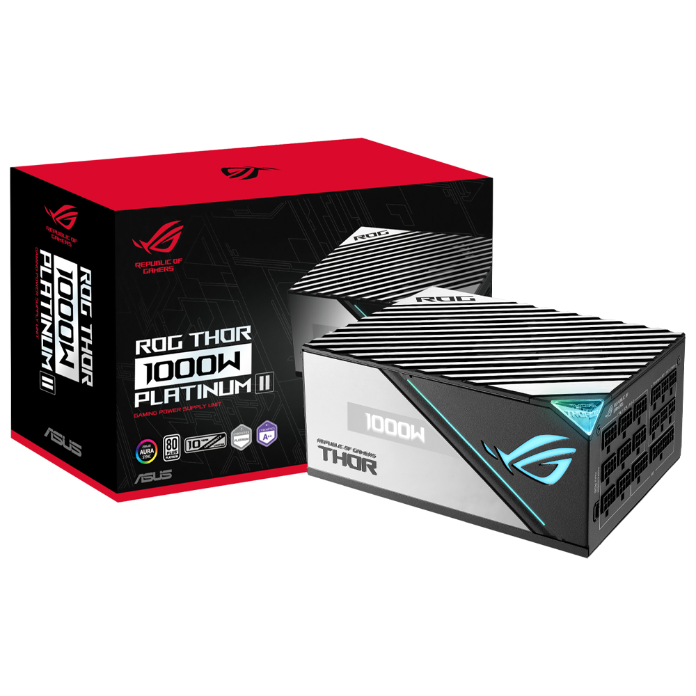 Fonte de Alimentação ASUS Rog Thor Platinum II 1000P2 ATX / Modular / 80 Plus Patinum