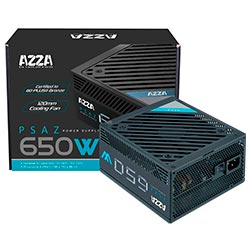 Fonte de Alimentação AZZA PSAZ 650W ATX / Não Modular / 80 Plus Bronze