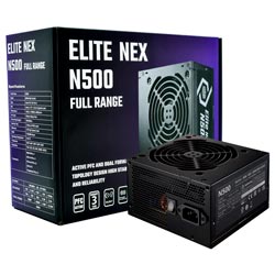 Fonte de Alimentação Cooler Master Elite Nex N500 500W ATX / Não Modular - MPW-5001-ACAN-BUS