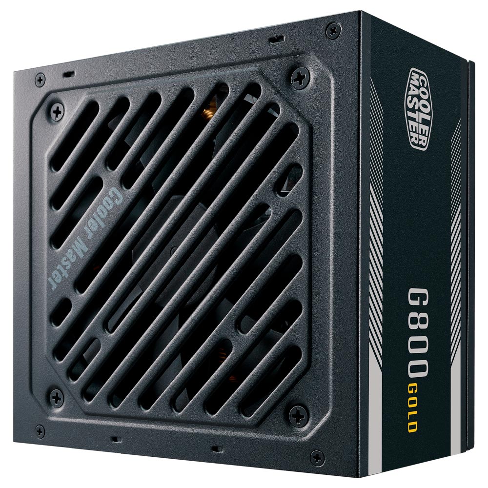 Fonte de Alimentação Cooler Master G800 Gold 800W ATX / Não Modular / 80 Plus Gold - MPW-8001-ACAAG-U2