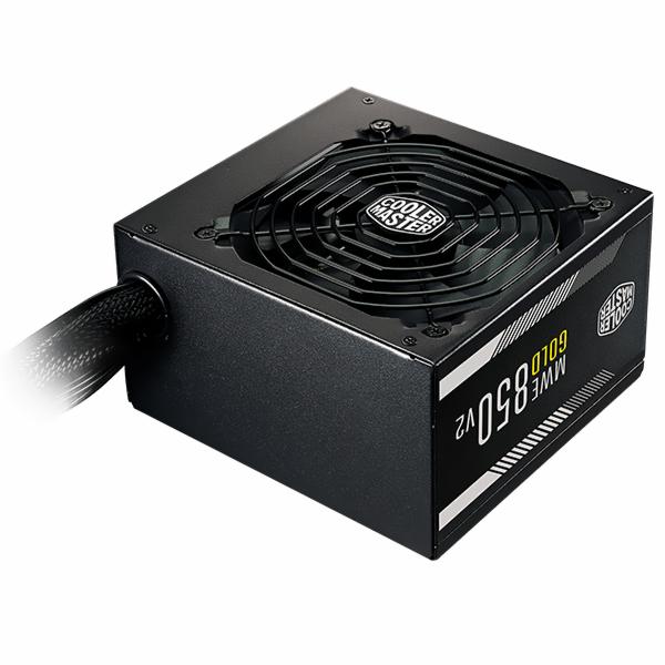 Fonte de Alimentação Cooler Master MWE 850 V2 850W ATX / Não Modular / 80 Plus Gold - MPE-8501-ACAAG-U2