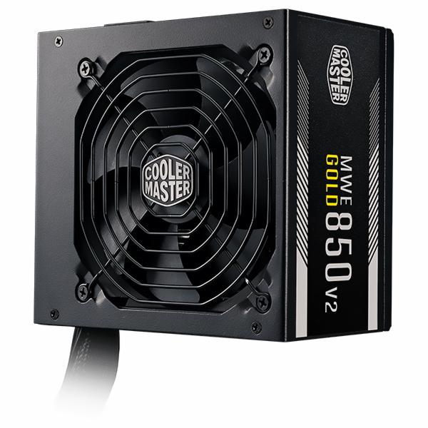 Fonte de Alimentação Cooler Master MWE 850 V2 850W ATX / Não Modular / 80 Plus Gold - MPE-8501-ACAAG-U2