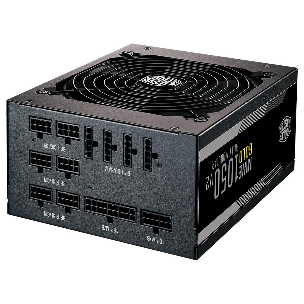 Fonte de Alimentação Cooler Master MWE Gold V2 1050W ATX / Modular / 80 Plus Gold - MPE-A501-AFCAG-3U2