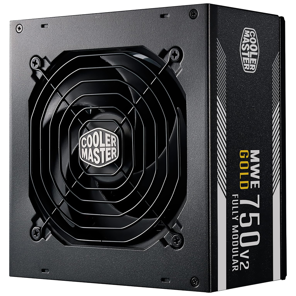 Fonte de Alimentação Cooler Master MWE Gold V2 750W ATX / Modular / 80 Plus Gold - MPE-7501-AFAAG-U2
